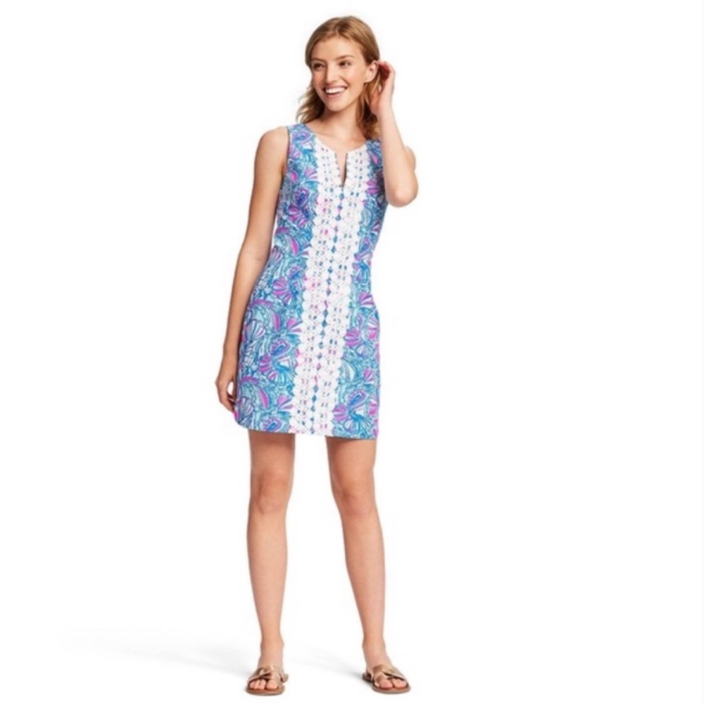 Pulitzer for Target Shift Dress My Fans blue 6